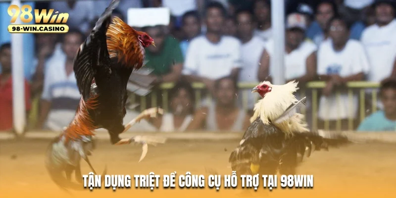 Tận dụng triệt để công cụ hỗ trợ tại 98WIN